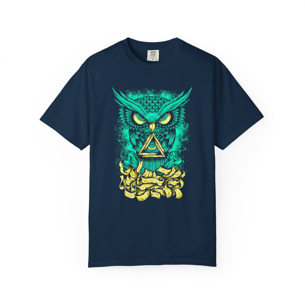 Mystic Teal Owl T-Shirt
