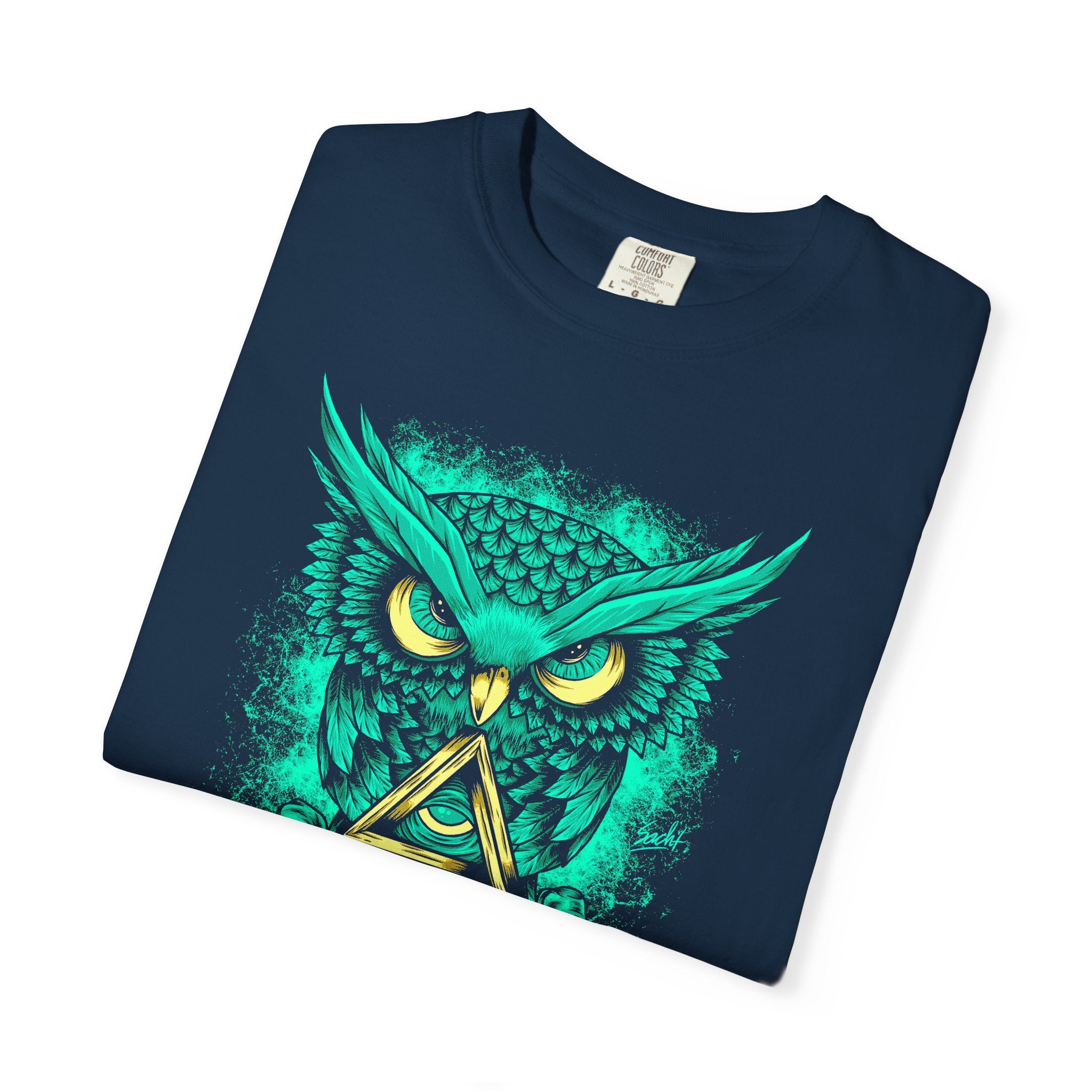 Mystic Teal Owl T-Shirt