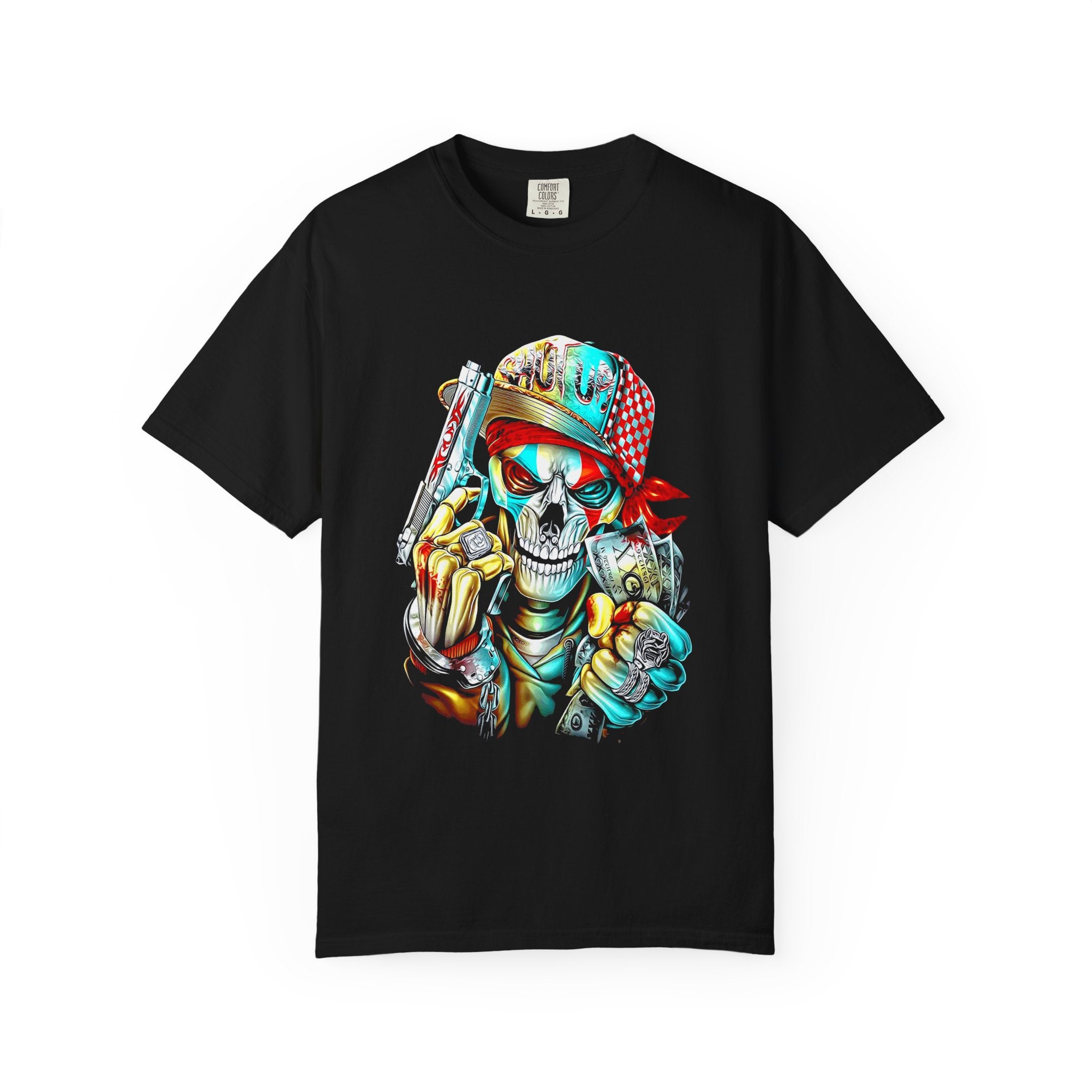 Gangster Skull T-Shirt
