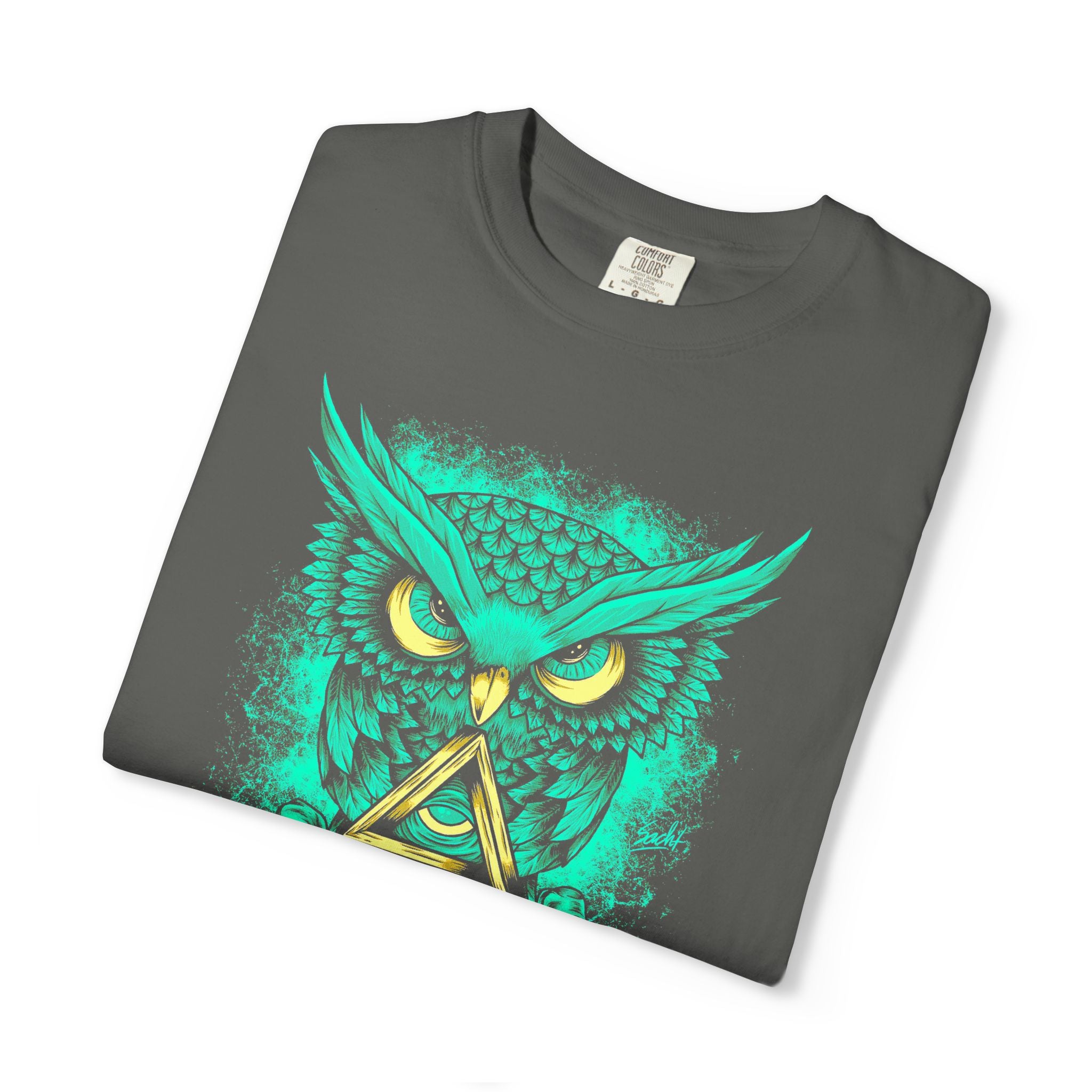Mystic Teal Owl T-Shirt