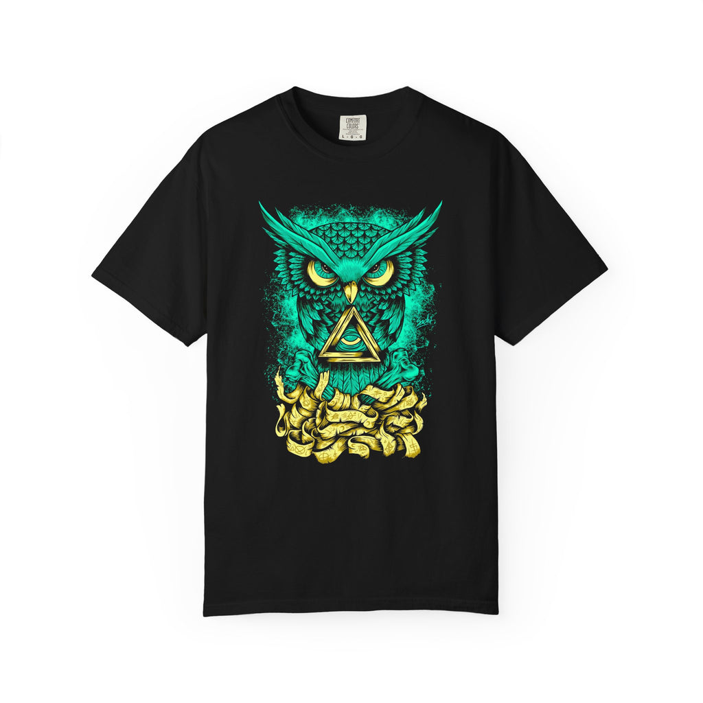 Mystic Teal Owl T-Shirt