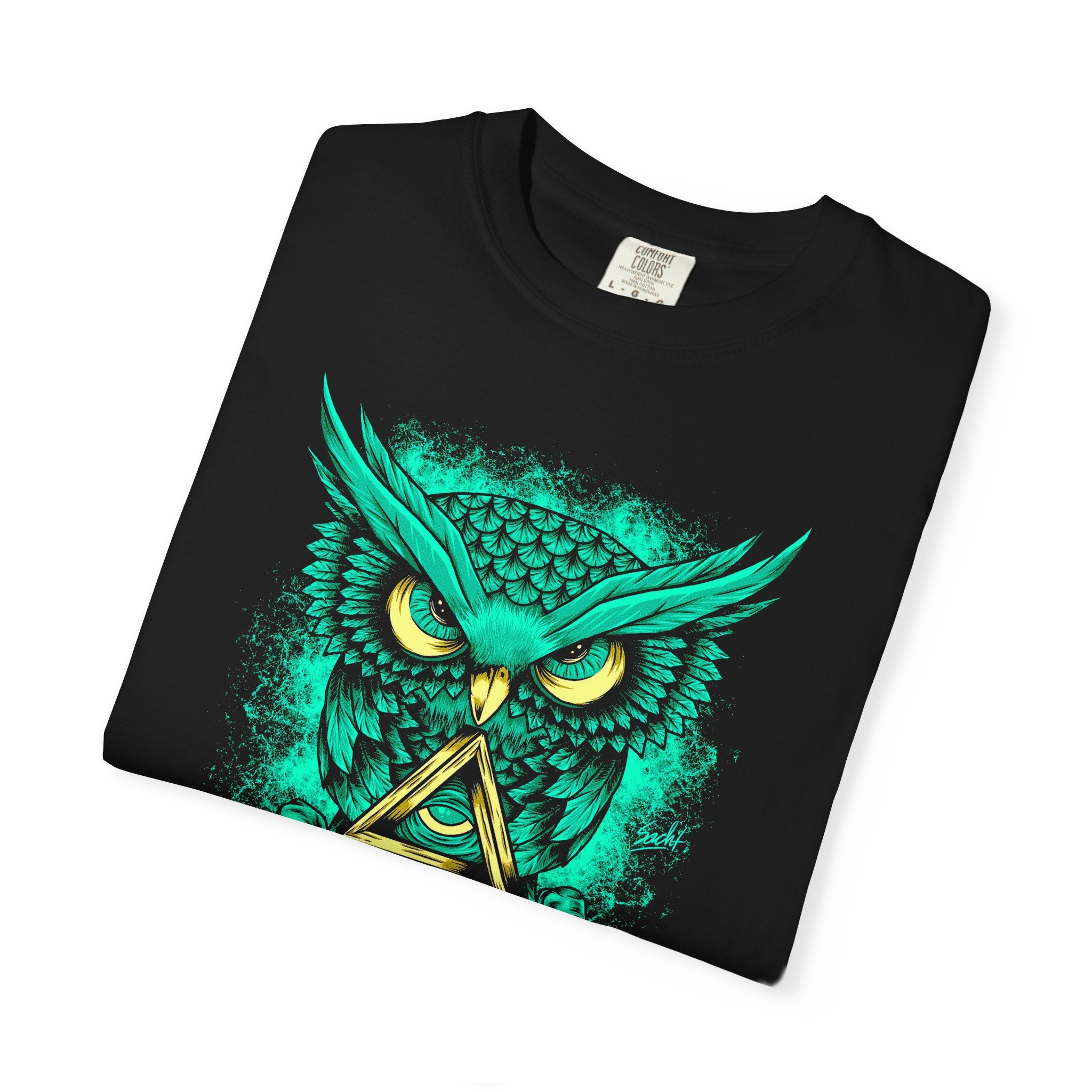 Mystic Teal Owl T-Shirt